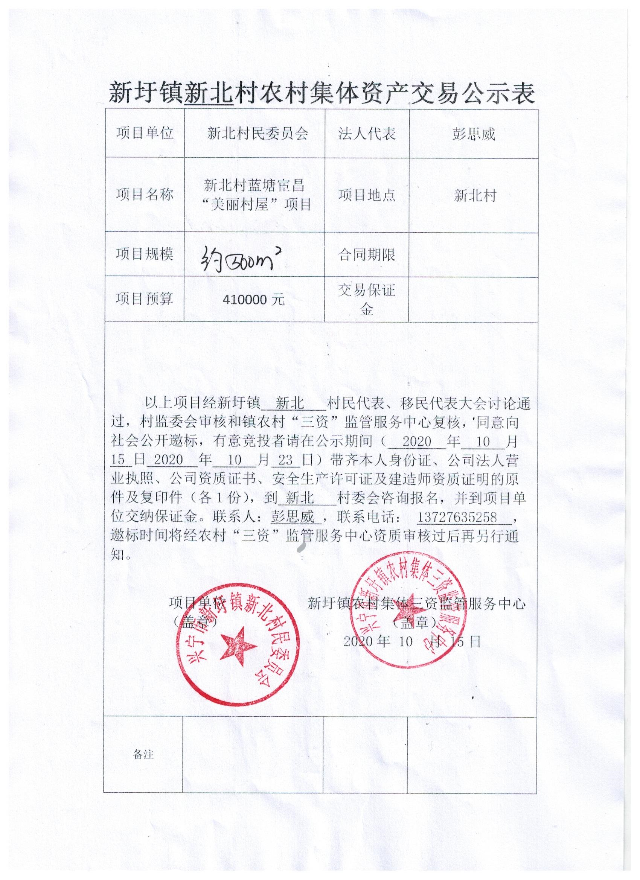新圩鎮(zhèn)新北村農(nóng)村集體資產(chǎn)交易公示表1016（1）.jpeg