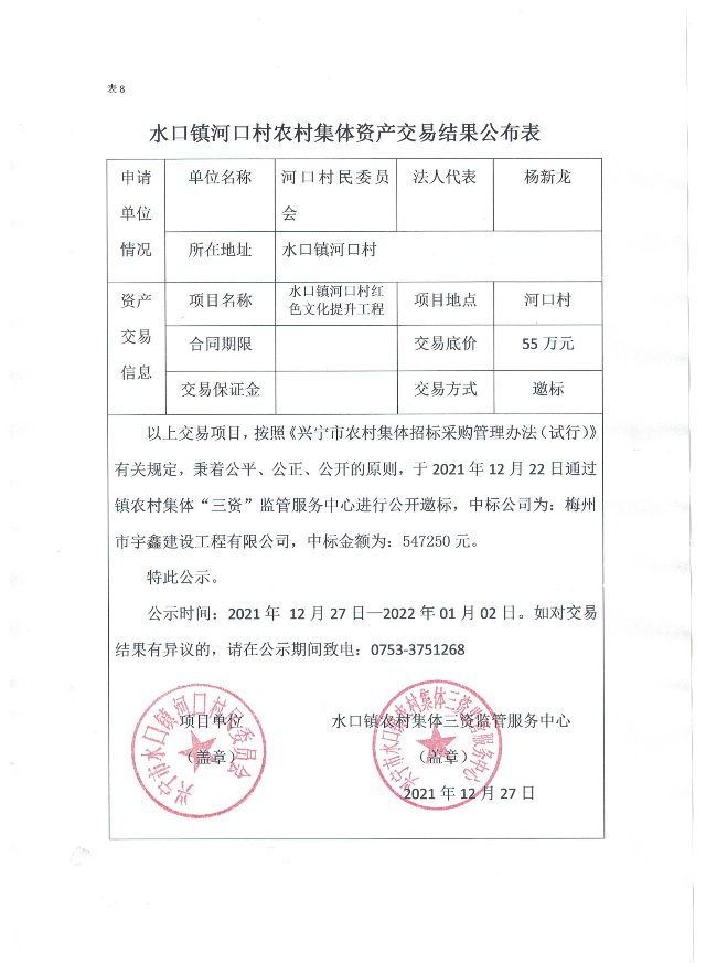 1227水口鎮(zhèn)河口村紅色文化提升工程交易結(jié)果公示表.jpg